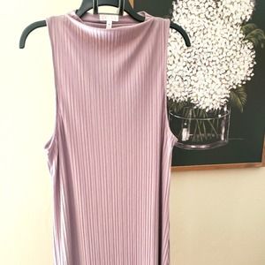 Leith purple midi dress size medium.